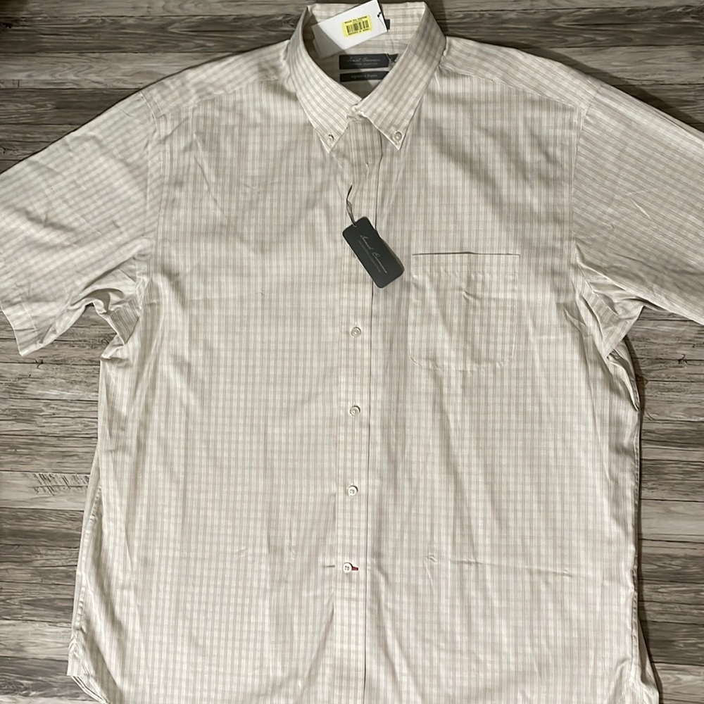 Daniel Cremieux XL Mens short sleeved button down